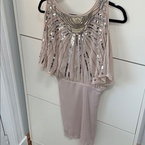 Bebe sequins dress